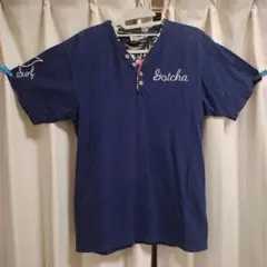 Tシャツ　Gotcha ガッチャ　フラワープリント カリフォルニア　Mサイズ
