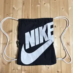 NIKE ナップザック 黒/白