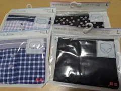 【ユニクロ】レディースショーツ4点セット Lサイズ