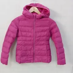 3.9◎S434◎ユニクロ◎キッズ◎ジャケット◎ピンク◎130