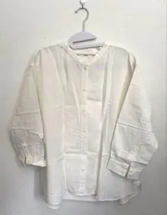 UNIQLO アイボリー 長袖シャツ XLサイズ