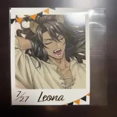 ツイステ くつろぎマイルーム レオナ フォト風カード