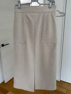 【新品】N ナチュラルビューティーベーシック Ｉラインスカート M