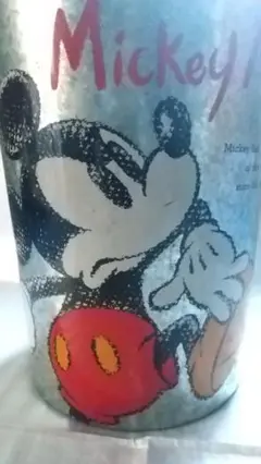ミッキーマウス ごみ箱 金属製