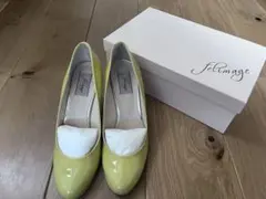 felimage イエロー エナメル ハイヒールパンプス 23.5cmのサムネイル
