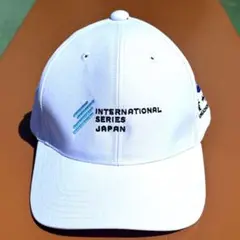 非売品　INTERNATIONAL SERIES JAPAN ゴルフキャップ