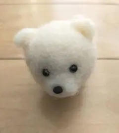 羊毛フェルト 犬の置物 約4cm