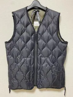 【美品】TAION Military Wzip Down Vest L