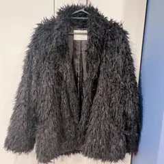 専用黒ファーコート