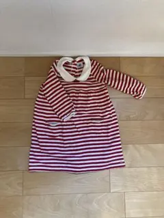 プチバトー　86cm ボーダーワンピース