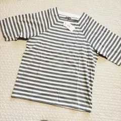 アニエスベー★agnis b★メンズTシャツ　スクエアネック　レディースにものサムネイル