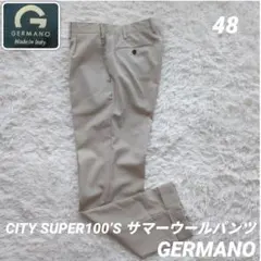 GERMANO ジェルマーノ CITY SUPER100’S サマーウールパンツのサムネイル