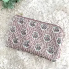 【レア柄♪】＊　リバティ　通帳・お薬手帳マルチポーチ　＊