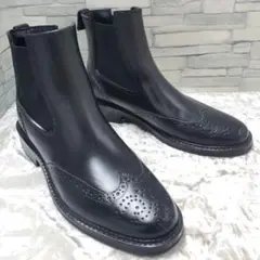 【未使用級】✨RODESKO ロデスコ 24cm サイドゴアブーツ 黒 38のサムネイル