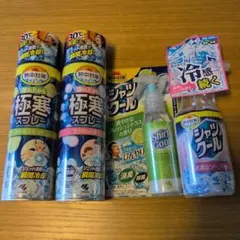 小林製薬 熱中対策 シャツクール 極寒スプレー 4点セットのサムネイル