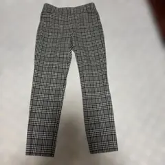 LAUTREAMONTチェック柄 レディースパンツ 暖かいMサイズ