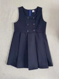 SHEIN キッズ ワンピース 4Y ネイビー