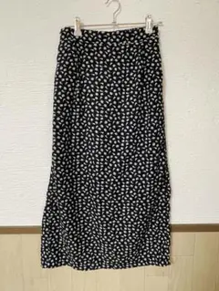 natural couture花柄ロングスカート