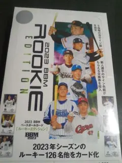 BBM2024ルーキーエディション未開封BOX 2024BBMベースボールカード ルーキーエディション 開封。 - 野球
