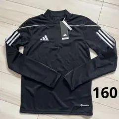 新品　アディダス　ティロ 23 ジュニア　ハーフジップ　サッカーシャツ　160のサムネイル
