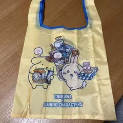 ちいかわ×サンリオキャラクターズ エコバッグ うさぎ×ポムポムプリンsanrio