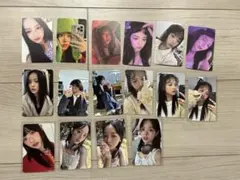 New Jeans ハニ シーグリ＋weverse盤 トレカ 16枚セット