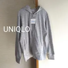 未使用タグ付☆UNIQLOエアリズムフルジップパーカー