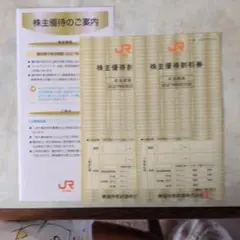 JR東海株主優待券　２枚セットのサムネイル
