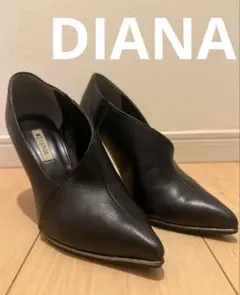 【ダイアナ】　ブラック　ハイヒール