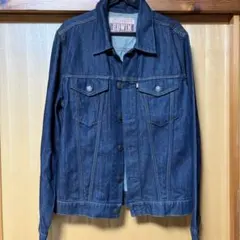 EDWIN ダークブルー デニムジャケット XL