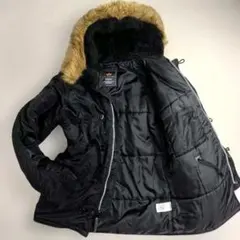 ✨超美品✨アルファインダストリーズN-3B　フライトジャケット ブラックXL