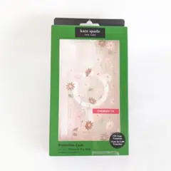 Kate Spade スマホケース iPhone15promax 花柄 ピンク