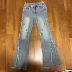 タイトダメージデニム