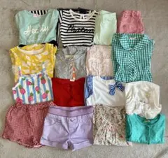 値下げ‼️ 夏服　女の子まとめ売り　17点セット　100cm 110cm アプレ