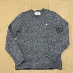 Abercrombie & Fitch グレー ニットセーター