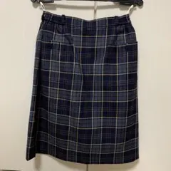 DAKS ダックスゴルフのキュロットスカート　チェック　美品