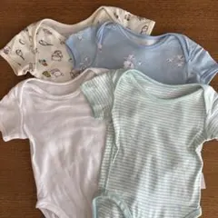 ユニクロ　ボディスーツ 70サイズ4枚セット