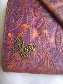 ANNA SUI 長財布 ペイズリー柄 バタフライモチーフのサムネイル