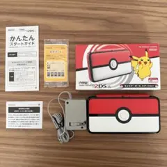 new Nintendo 2DS LL ポケモンボールデザイン　美品