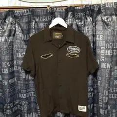 VANSON ヒョウ柄 ボーリングシャツのサムネイル