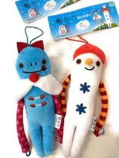 モケケ　冬季限定❗️今期　ウインター　雪だるま＆ウインターケープ　2個セット❗️