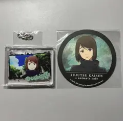 呪術廻戦 韓国 アニメイトカフェ 家入硝子 コロッタ コースター アクキー