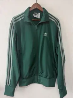 adidas Originalsアディダスオリジナルストラックジャケットグリーン