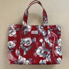 【美品】キャスキッドソン　 フラワープリント トートバッグ
