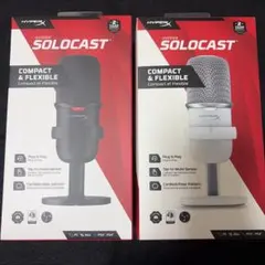 HyperX SoloCast 2 コンデンサーマイク 本体＋ポップブロッカー - メルカリ