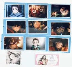鬼滅の刃　場面写ブロマイドくじ　義勇　炭治郎　他