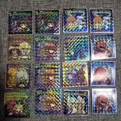 ビックリマン　遊☆戯☆王シール 16枚セット