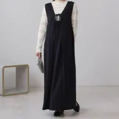 Bab イージージョーゼット前後2WAYジャンパースカート