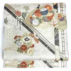 専用 V3427 ○高級 正絹 唐織 六通 袋帯 - メルカリ