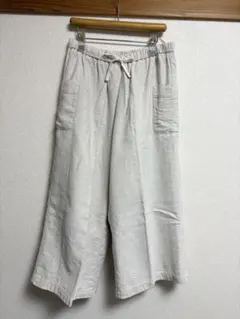 無印良品　ワイドパンツ